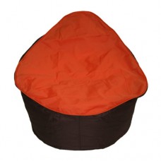 Manta Large - Orange with Chocolate Brown bottom Polyester